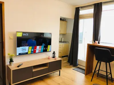 TV/Unterhaltungsangebot in der Unterkunft Ferienwohnung Rapunzel