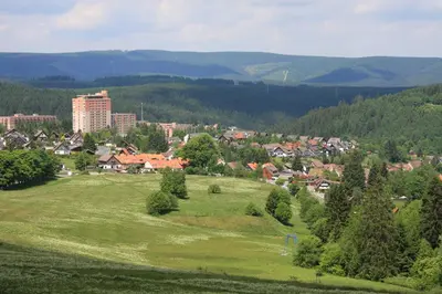 Naturlandschaft in der Nähe der Ferienwohnung