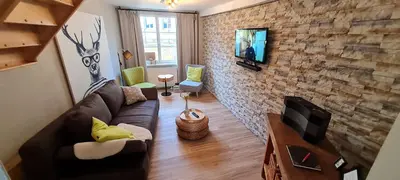 TV/Unterhaltungsangebot in der Unterkunft Ferienhaus Tor zum Münzenberg