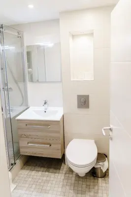 Ein Badezimmer in der Unterkunft Haus am See Luxury HS 223 B