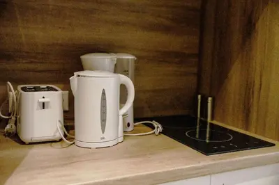 Kaffee-/Teezubehör in der Unterkunft Haus am See Luxury HS 223 B