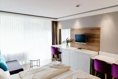 TV/Unterhaltungsangebot in der Unterkunft Haus am See Luxury HS 225 B