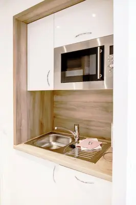 Küche/Küchenzeile in der Unterkunft Haus am See Luxury HS 949 B