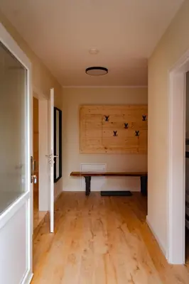 Ein Bett oder Betten in einem Zimmer der Unterkunft Ferienapartments HarzZeit