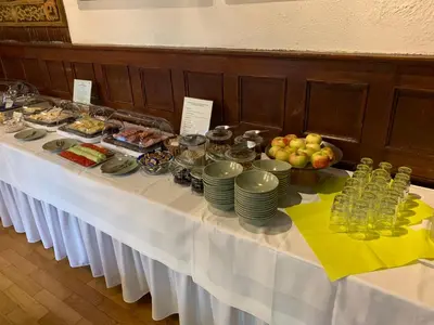 Essen im Hotel oder in der Nähe