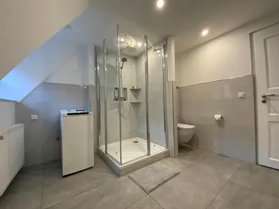 Ein Badezimmer in der Unterkunft Suite Apartment Quedlinburg Schlosspfad