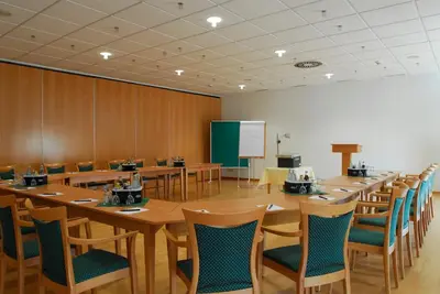 Der Geschäftsbereich oder Konferenzraum in der Unterkunft Kurhotel Fürstenhof by David