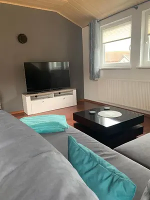 TV/Unterhaltungsangebot in der Unterkunft Ferienwohnung am Rothenberg
