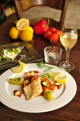 Essen im Hotel oder in der Nähe