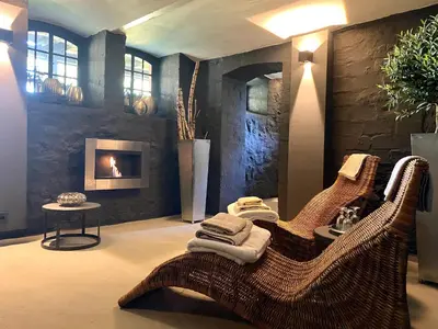 Ein Sitzbereich in der Unterkunft country-suites by verdino LIVING - Apartments & Suites