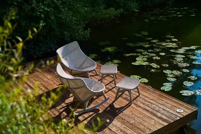 Ein Garten an der Unterkunft Naturresort & Spa Schindelbruch