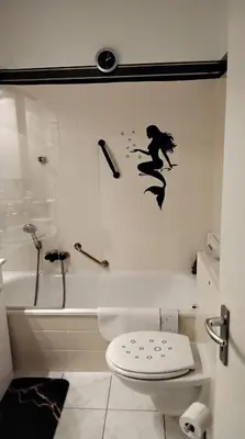 Ein Badezimmer in der Unterkunft Ferienperle Bad Harzburg mit Schwimmbad und Sauna
