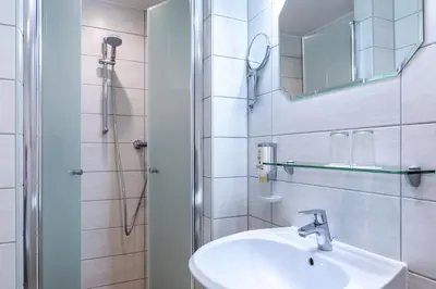 Ein Badezimmer in der Unterkunft Schlossberg Hotel Wernigerode