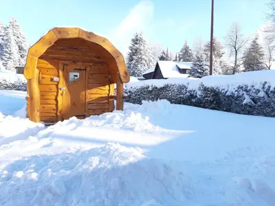 Ferienhaus Fingerhut im Winter