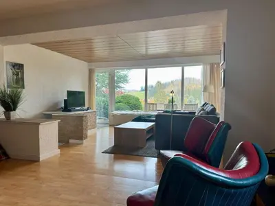 TV/Unterhaltungsangebot in der Unterkunft Ferienwohnung mit weitem Ausblick in Altenau
