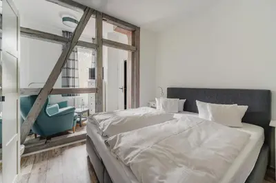 Ein Bett oder Betten in einem Zimmer der Unterkunft Landhotel Villa Foresta
