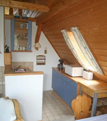 Küche/Küchenzeile in der Unterkunft Landhotel Villa Foresta