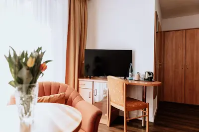 TV/Unterhaltungsangebot in der Unterkunft Parkhotel Weber-Müller