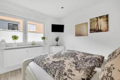 TV/Unterhaltungsangebot in der Unterkunft Ferienwohnung Blickfang am Nordberg