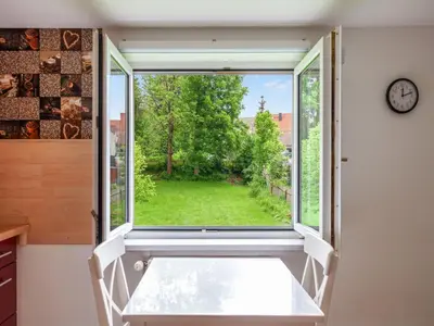 Ein Garten an der Unterkunft Ferienwohnung in Benneckenstein