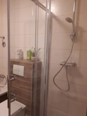 Ein Badezimmer in der Unterkunft An der Stadtmauer