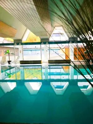 Der Swimmingpool an oder in der Nähe von RuheZeit - inclusive Pool & Sauna