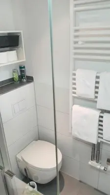 Ein Badezimmer in der Unterkunft Hotel Schneiderhof