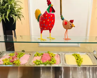 Essen im Hotel oder in der Nähe