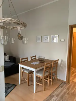 Ein Sitzbereich in der Unterkunft Albertine