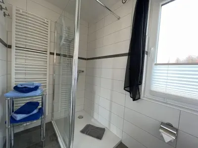 Ein Badezimmer in der Unterkunft Ferienhaus SweetHome