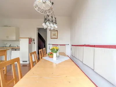 Küche/Küchenzeile in der Unterkunft Rustic Apartment with Garden in Bad Harzburg Germany