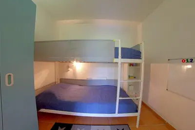 Ein Bett oder Betten in einem Zimmer der Unterkunft Apartment 611