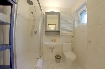 Ein Badezimmer in der Unterkunft Apartment 611