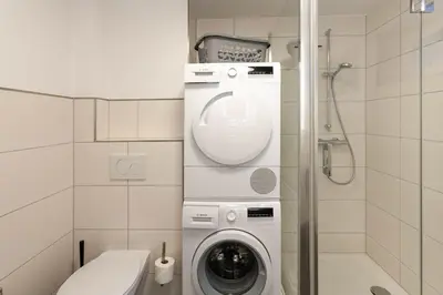 Ein Badezimmer in der Unterkunft Ferienhaus Wanderzeit mit Sauna, Garten und Grill