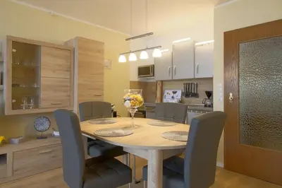 Küche/Küchenzeile in der Unterkunft Apartment 239