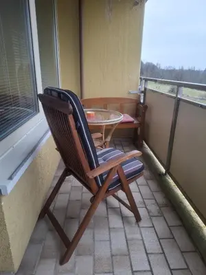 Ein Balkon oder eine Terrasse in der Unterkunft Apartment 255