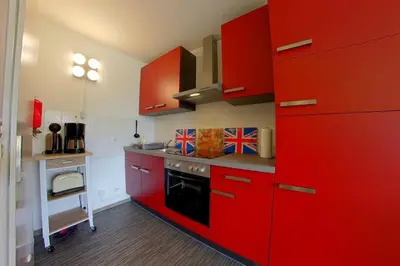 Küche/Küchenzeile in der Unterkunft Apartment 257