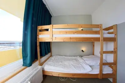 Ein Bett oder Betten in einem Zimmer der Unterkunft Apartment 257