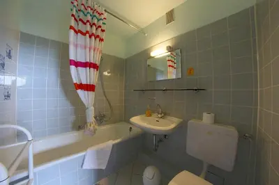 Ein Badezimmer in der Unterkunft Apartment 260 Cowboy & Indianer