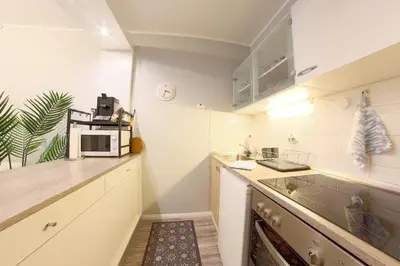 Küche/Küchenzeile in der Unterkunft Apartment 272
