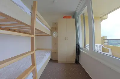 Ein Bett oder Betten in einem Zimmer der Unterkunft Apartment 281