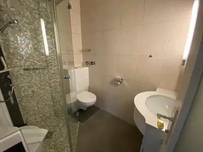 Ein Badezimmer in der Unterkunft Harz@Home