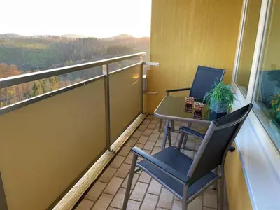 Ein Balkon oder eine Terrasse in der Unterkunft Apartment 343