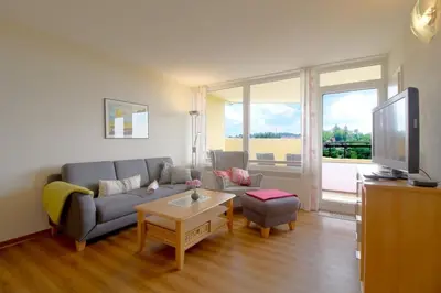 TV/Unterhaltungsangebot in der Unterkunft Apartment 347
