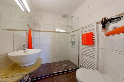 Ein Badezimmer in der Unterkunft Apartment 410