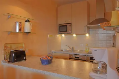 Küche/Küchenzeile in der Unterkunft Apartment 452