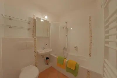 Ein Badezimmer in der Unterkunft Apartment 452