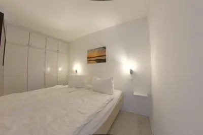 Ein Bett oder Betten in einem Zimmer der Unterkunft Apartment 471