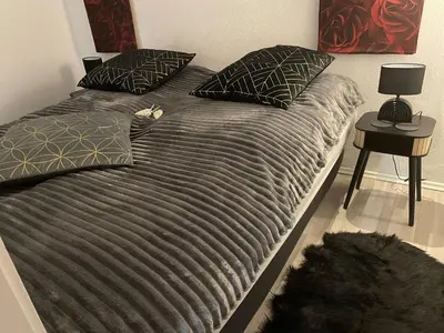 Ein Bett oder Betten in einem Zimmer der Unterkunft Apartment 527