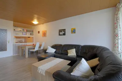 Ein Sitzbereich in der Unterkunft Apartment 527